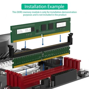 DDR5 DIMM 288Pin Desktop PC Memory Test Protections Card Slot Adapters Testing - Picture 1 of 8