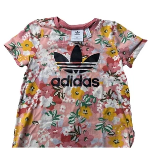Adidas Girls Childrens Her Studio T-Shirt Dress Girls Clothing Size M (5-6) - Picture 1 of 5