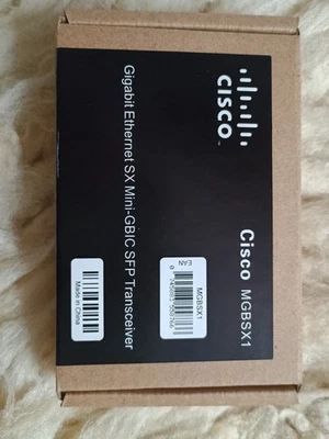 Cisco MGBSX1 Gigabit Mini-GBIC SFP Transceiver Original - Bild 1 von 4
