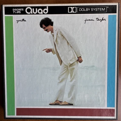 1975 James Taylor - Gorilla Quad катушечная лента (WSTQ 2866-QF) - Изображение 1 из 4