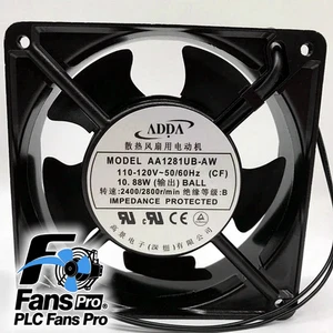 1PCS Brand New ADDA AA1281UB-AW 110/120V 0.33/0.27A 2pin Cooling Fan Fast Ship - Picture 1 of 3
