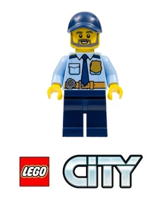 LEGO City - Police Officer Minifigure from Set 60270 - cty1120 - NEW - Picture 1 of 2