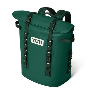 US Stock YETI Hopper M20 2.0 Backpack Soft Cooler Black Forest Green - Image 1 of 4