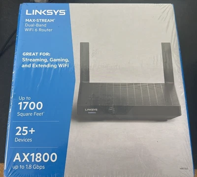 Linksys MR7350 Max-Stream Dual-Band Wi-Fi 6 Router AX1800 - Image 1 of 4