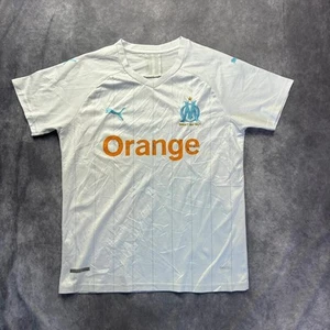 White Puma Marseille football jersey - Picture 1 of 3