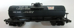 Atlas 2261 Gulf Chem. Tank Car, N scale   missing 1 ladder & part of railing - Picture 1 of 5