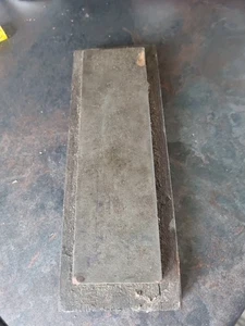 Vintage Sharpening Stone With Wood Base - Picture 1 of 4