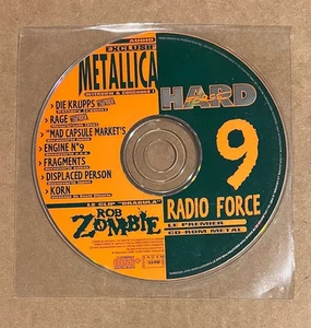 Hard Force 9 [Metallica, Die Krupps] RARE promo CD sampler - Picture 1 of 1