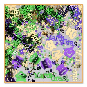 Beistle Mardi Gras Confetti | Party Supply | Decoration - Picture 1 of 1