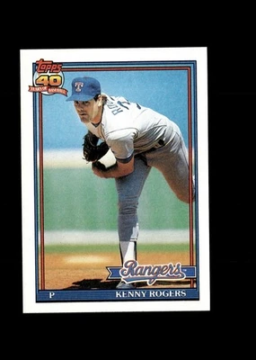 1991 Topps - Kenny Rogers #332 - Image 1 of 2
