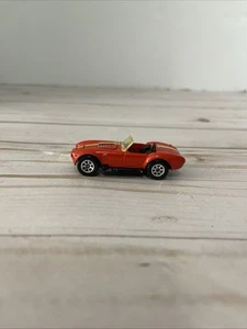 1992 Hot Wheels Mainline Classic Shelby Cobra Red/Yellow w/Chrome 7sp - Picture 1 of 7