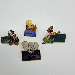 Lot of 4 Walt Disney Collectors Society Character Pins Limited Edition  - Picture 1 of 9