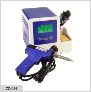 STAZIONE SALDANTE DISSALDANTE ZD-985 ASPIRA SUCCHIA STAGNO SALDATURA DESOLDER - Photo 1/2