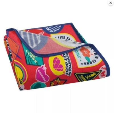 New in Plastic! DC Comics Harley Quinn Suicide Squad Plush Throw Blanket - Image 1 of 3