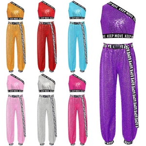 Kids Girls Outfits Party Set Contemporary Suits With Pants Modern Activewear - Foto 1 di 62