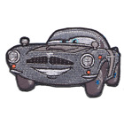 Iron on patches - CARS 2 "FINN MCMISSILE" Disney - gray - 7,6 x 4,6 cm - Applica