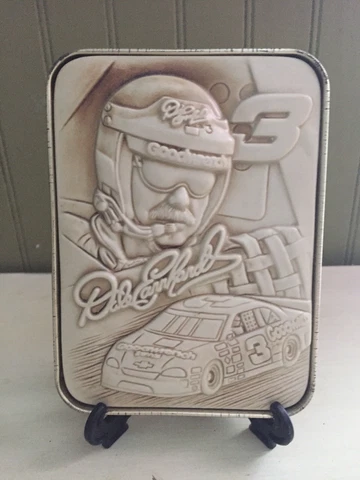 Dale Earnhardt Sr Ceramic Plaque AVON 50th Anniversary NASCAR Cover