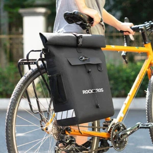 ROCKBROS Waterproof Bicycle Rear Seat Pannier Carrier Trunk Bike Rear Rack Bag - Bild 1 von 13