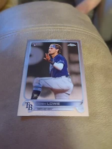 2022 Topps Chrome Josh Lowe Rookie Tampa Bay Rays #83 - Picture 1 of 2