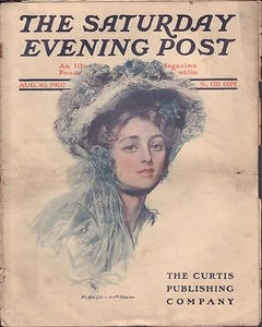 Die Samstagabendpost 10. August 1907 Curtis Verlag Gd 021916DBE - Bild 1 von 1
