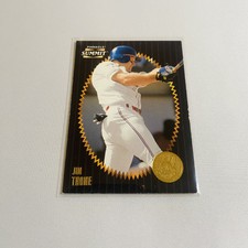 1996 Pinnacle Summit Jim Thome #76 HOF - Cleveland Indians