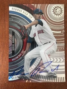 2017 Bowman High Tek Autographs #BHTRR Roniel Raudes Red Sox - Picture 1 of 2