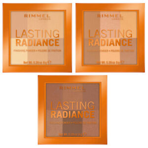 Rimmel Lasting Radiance Finishing Powder Palette 8g Healthy Glowing Skin, Sealed