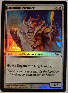 MTG FOIL Loxodon Mender 12/306 LP Common Mirrodin - Picture 1 of 4