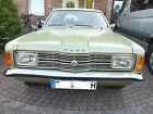 1972 Ford Taunus Tournament XL Knudsen 1600 OHC 72PS H License Plate Mettalic Green