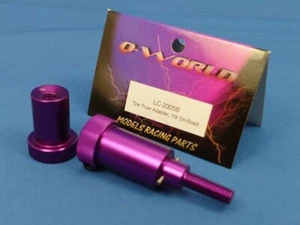 (Q-World LC-2005B) Tire Truer Tire Cutter Adapter Serpent 1:8 On-Road/ 8mm Shaft - Picture 1 of 1