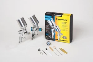 DeVILBISS 802343 Starting Line Auto Paint & Primer HVLP Spray Gun kit - Picture 1 of 2