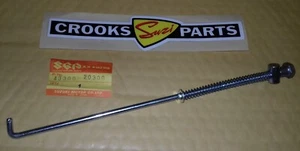 NOS 43300-20300 RM80 1980/1981 Genuine Suzuki Rear Brake Rod Assy. - Picture 1 of 7