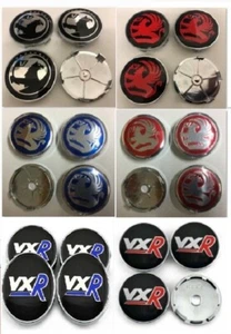 4x Vauxhall 60mm Alloy Wheel Hub Centre Caps Set Of 4 Centre Cap Brand New - Picture 1 of 9