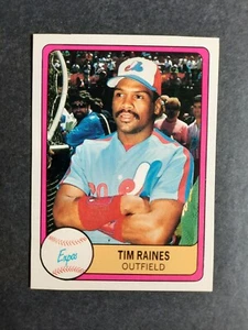 1987 Baseball Cards Magazine Repli-Card #2 TIM RAINES EXPOS . - Imagen 1 de 2
