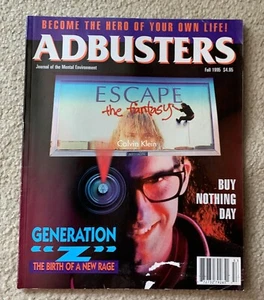 ADBUSTERS magazine volume 4 # 1 fall 1995 absolut end ad - Picture 1 of 2