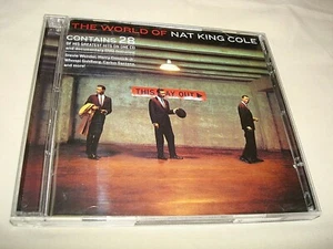 The World Of Nat King Cole-NEW UNSEALED EU DVD & CD - Picture 1 of 2