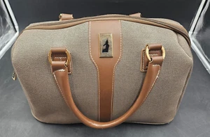 Vintage London Fog 16" classic Doctors satchel Purse Handbag style Travel Bag - Picture 1 of 10