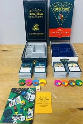 Trivial Pursuit The Annual Edition 1992 & 1997 Edition Bundle by Parker - Image 1 of 4