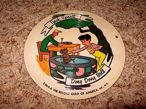 Record Guild Jack Spratt / Ding Dong Bell & Old Woman / Jack Horner 7" P Disc - Foto 1 di 2