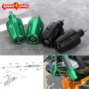 CNC Handlebar Grip Bar End Slider Caps For KAWASAKI NINJA 650 Z650 2017-2022 - Picture 1 of 12