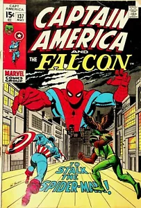Captain America #137 (Falcon) Marvel Comics 1971 Mid Grade (906) - Picture 1 of 4