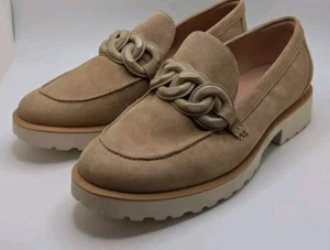 Mocassini slip on Cole Haan Geneva catena scamosciata 7,5 B - Foto 1 di 5