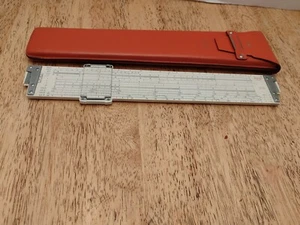 Keuffel & Esser K&E Deci Lon 10 Rechenschieber 68 1100 ~ mit Lederetui - Bild 1 von 23