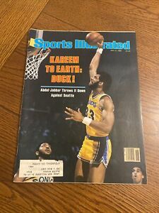 May 5, 1980 Kareem Abdul Jabbar Los Angeles Lakers Sports Illustrated