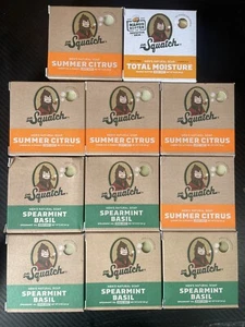 Dr. Squatch Summer Citrus, Spearmint Basil, Total Moisture Bars Soap Lot Of 11 - Picture 1 of 6