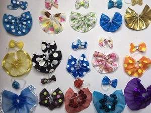 Para Tienda de Mascotas Lote Ropa Personalizada 8 Piezas Aleatorio LPS PET NO INCLUIDO Conjunto - Imagen 1 de 4