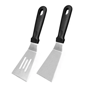 Small Spatula 2 Pieces/stainless Steel Brownie Spatula With Nonslip Handle/kitch - Picture 1 of 7