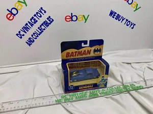 Corgi 1:43 Batman 1970's DC Comics Dark Blue Batmobile - MIB - Picture 1 of 9