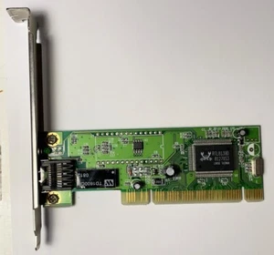 Realtek RTL8139D Netzwerkkarte PCI LAN Karte 10/100 PC Netzwerk Ethernet Card - Bild 1 von 1