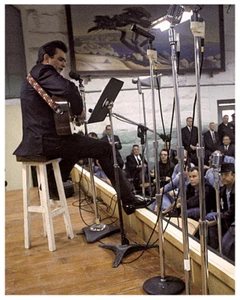 JOHNNY CASH - FOLSOM - 4"X5" PHOTOGRAPH - Picture 1 of 1